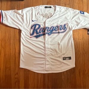 World Series MVP Corey Seager AUTHENTIC jersey, NWT, Size L, white, red,blue